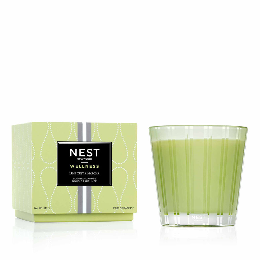 Lime Zest & Matcha 3-Wick Candle