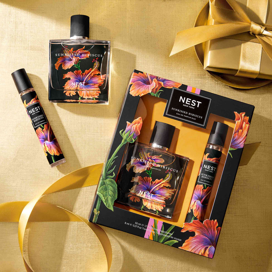 Sunkissed Hibiscus Fine Fragrance Set