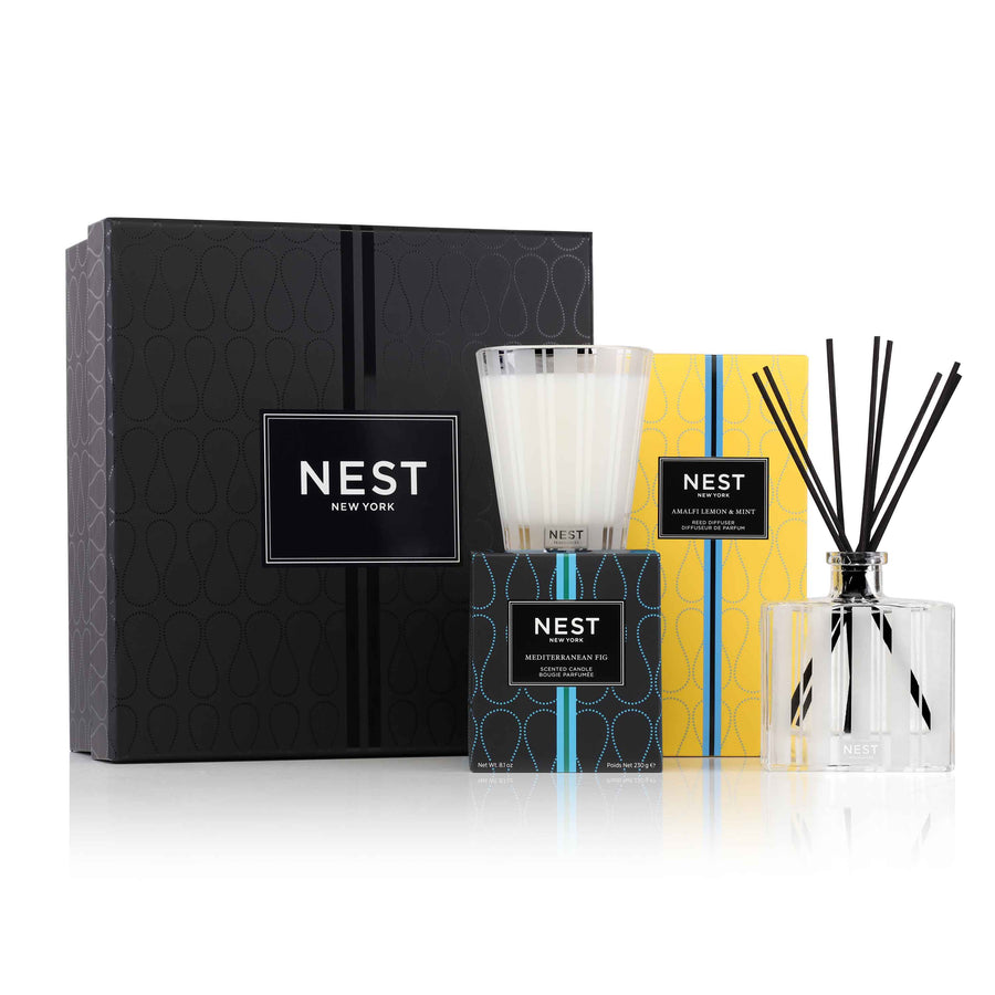 Custom Classic Candle & Reed Diffuser Set
