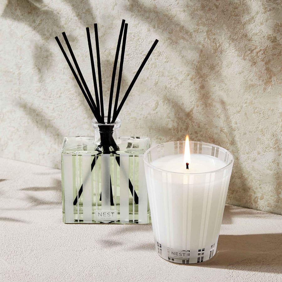 Bamboo Reed Diffuser and Bamboo Classic Candle by NEST New York