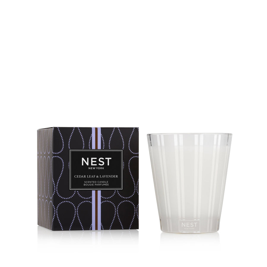 Cedar Leaf & Lavender Classic Candle by NEST New York
