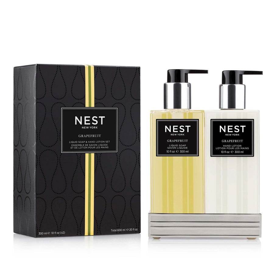 Grapefruit Liquid Soap & Hand Lotion Set by NEST New York