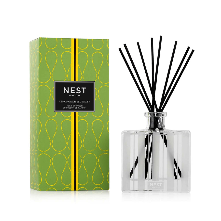 Lemongrass & Ginger Reed Diffuser by NEST New York