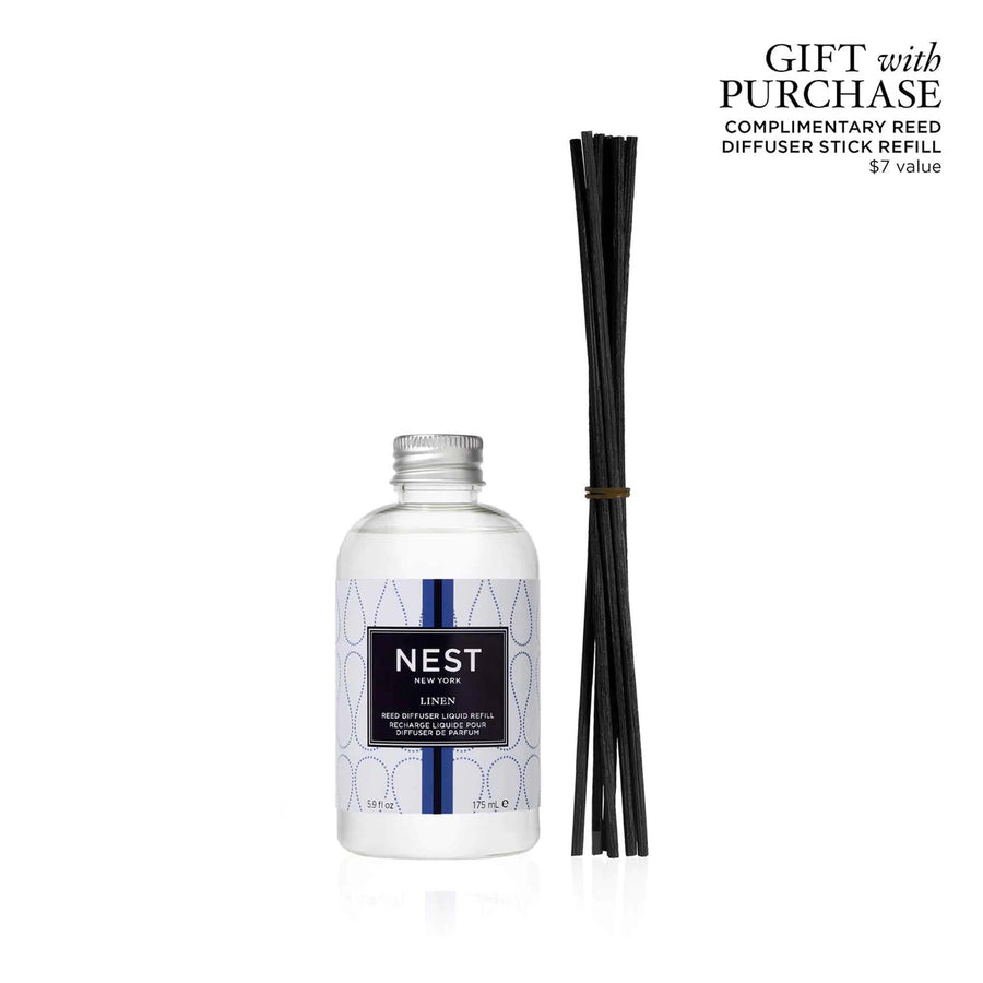 Linen Reed Diffuser Liquid Refill by NEST New York