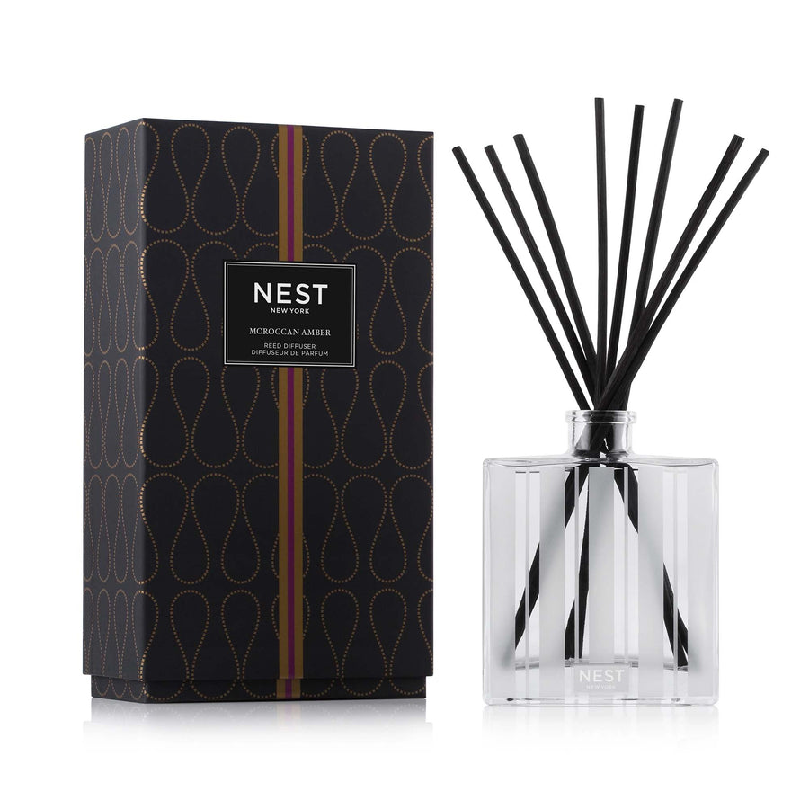 Moroccan Amber Luxury Reed Diffuser by NEST New York
