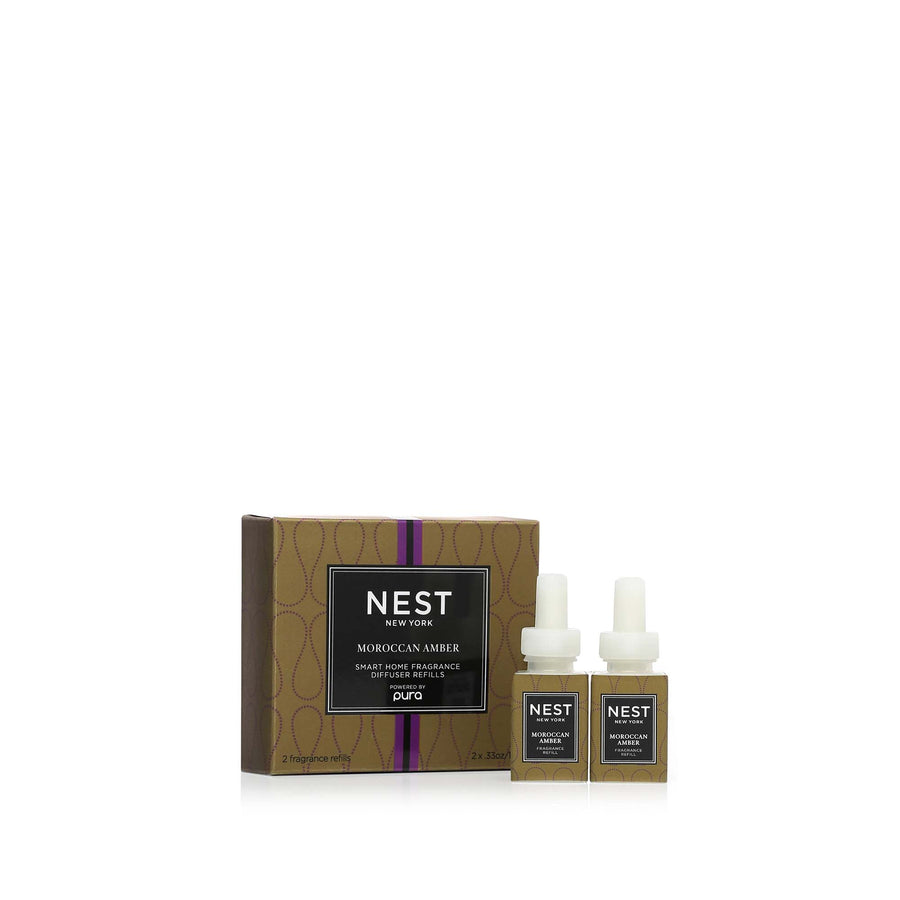 Moroccan Amber Refill Duo for Pura Smart Home Fragrance Diffuser by NEST New York