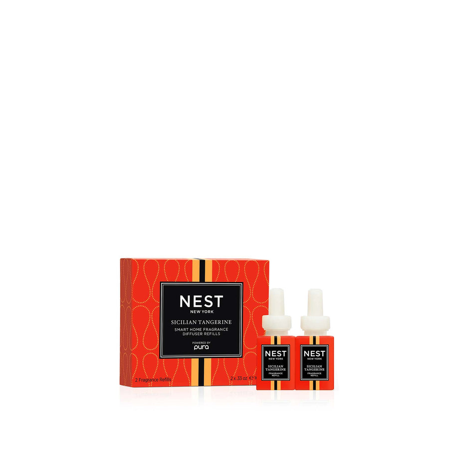 Sicilian Tangerine Refill Duo for Pura Smart Home Fragrance Diffuser by NEST New York