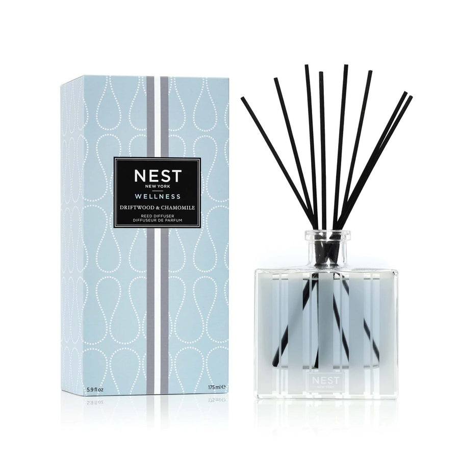 Driftwood & Chamomile Reed Diffuser by NEST New York